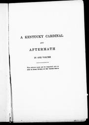Cover of: A Kentucky cardinal: a story