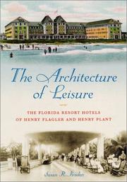 The architecture of leisure by Susan R. Braden