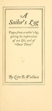 A sailor's log pages from a sailor's log, giving his impressions of sea life, and of 
