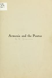 Cover of: Armenia and the Pontus by D. E. Siramarc