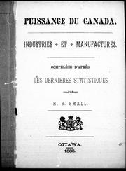 Cover of: Industries et manufactures