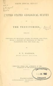 Cover of: Annual report: 1st-12th, 1867-1878.
