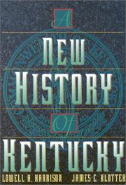 Cover of: A new history of Kentucky