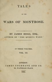 Cover of: Tales of the wars of Montrose.