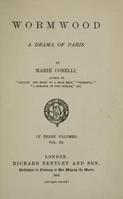 Cover of: Wormwood by Marie Corelli