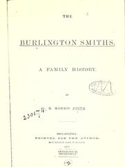 Cover of: The Burlington Smiths by Richard Morris Smith