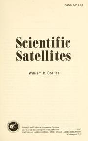 Cover of: Scientific satellites