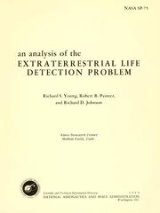 Cover of: An analysis of the extraterrestrial life detection problem