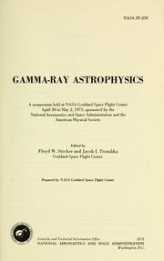 Gamma-ray astrophysics
