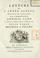 Cover of: Lettere di L. Annéo Seneca recate in italiano dal commendatore Annibal Caro, e per la prima volta pubblicate nelle nozze Michiel e Pisani.