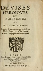 Cover of: Deuises heroiques et emblemes