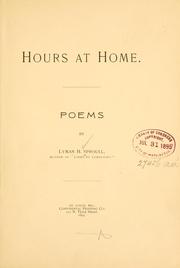 Cover of: Hours at home. by Lyman H. Sproull