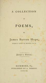 Cover of: collection of poems