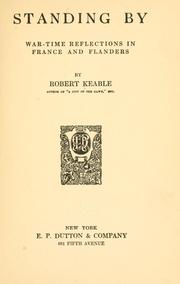 Cover of: Standing by by Robert Keable