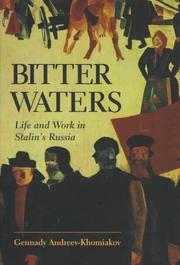 Bitter waters by Gennady Andreev-Khomiakov, Translated by Ann E. Healy