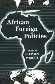 African foreign policies by Wright, Stephen