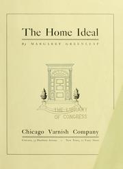 Cover of: The home ideal