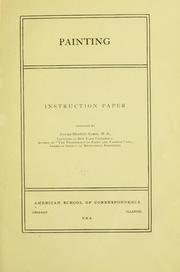 Cover of: Painting, instruction paper