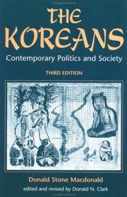 The Koreans by Donald Stone Macdonald