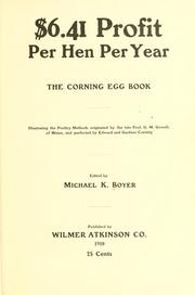 Cover of: $6.41 profit per hen per year. by Michael K. Boyer