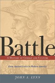 Cover of: Battle: A History of Combat and Culture