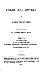 Cover of: Tales and novels