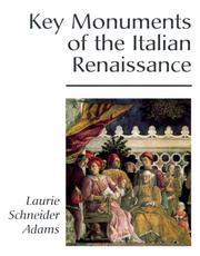Cover of: Key monuments of the Italian Renaissance