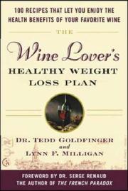 Cover of: The wine lover's healthy weight loss plan