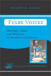 Fulbe Voices by Helen A. Regis