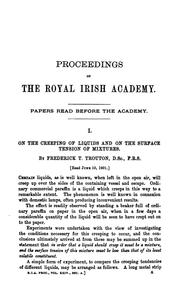 Proceedings of the Royal Irish Academy by Royal Irish Academy
