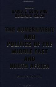 Cover of: The Government and Politics of the Middle East and North Africa (4th Edition)
