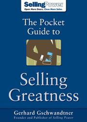 Cover of: The Pocket Guide to Selling Greatness (Sellingpower)