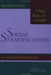 Cover of: Social stratification: class, race, and gender in sociological perspective