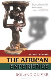 Cover of: The African experience