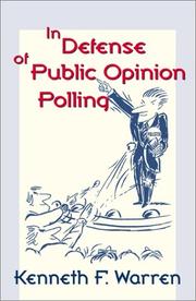 Cover of: In Defense of Public Opinion Polling