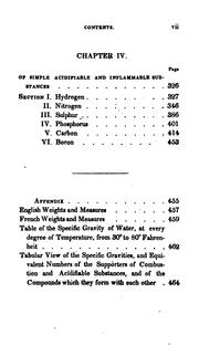 Cover of: A manual of chemistry: Containing the Principal Facts of the Science, Arranged in the Order in ...