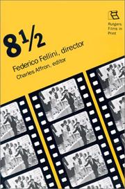 Cover of: 8 1/2: Federico Fellini, director