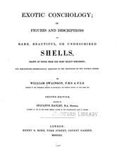 Cover of: Exotic Conchology: Or, Figures and Descriptions of Rare, Beautiful, Or Undescribed Shells, Drawn ...