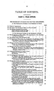 Cover of: The Statutes Relating to the War Office and to the Army by Charles Mathew Clode , Great Britain