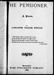 The pensioner by Alexander Charles Stewart