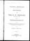 Cover of: Proceedings of the Tribunal of Arbitration