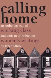 Cover of: Calling Home: Working-Class Women's Writings  by Janet Zandy