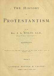 Cover of: The history of Protestantism