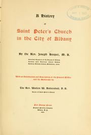 Cover of: history of Saint Peter