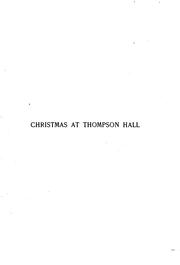 Cover of: Christmas at Thompson Hall: A Tale by Anthony Trollope