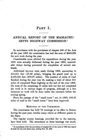 Annual Report ... by Massachusetts Metropolitan Water and Sewerage Board , Massachusetts , Massachusetts Highway Commission