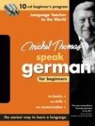 Cover of: Michel Thomas Speak German For Beginners | Michel Thomas