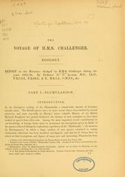 Cover of: Report on the Hydroida dredged by H.M.S. Challenger during the years 1873-76. by George James Allman