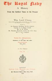 Cover of: The royal navy by Clowes, W. Laird Sir