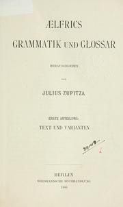 Cover of: Sammlung englischer Denkmäler in kritischen Ausgaben. by 